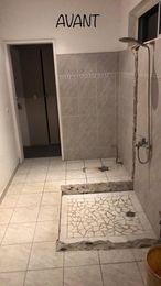 Douche avant travaux 