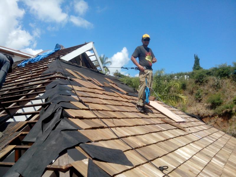 Pendant les travaux