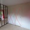 Porte a supprimer et reboucher en placo